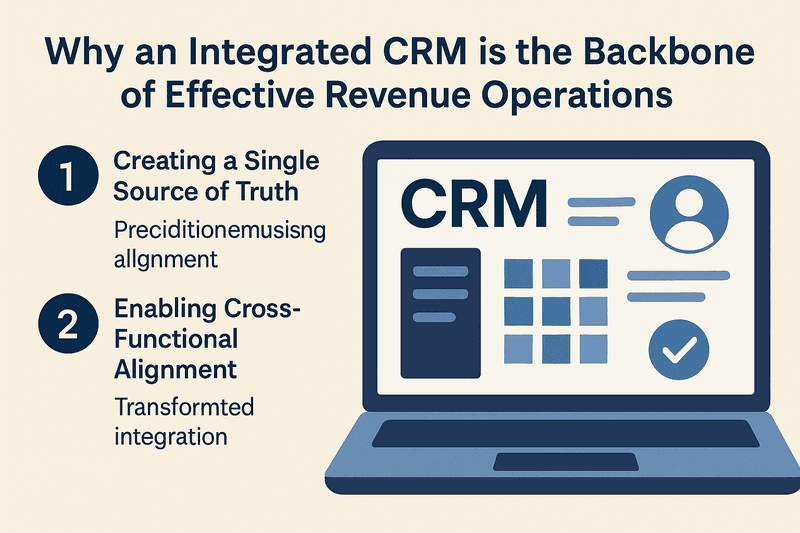 Why an Integrated CRM is the Backbone of Effective Revenue Operations